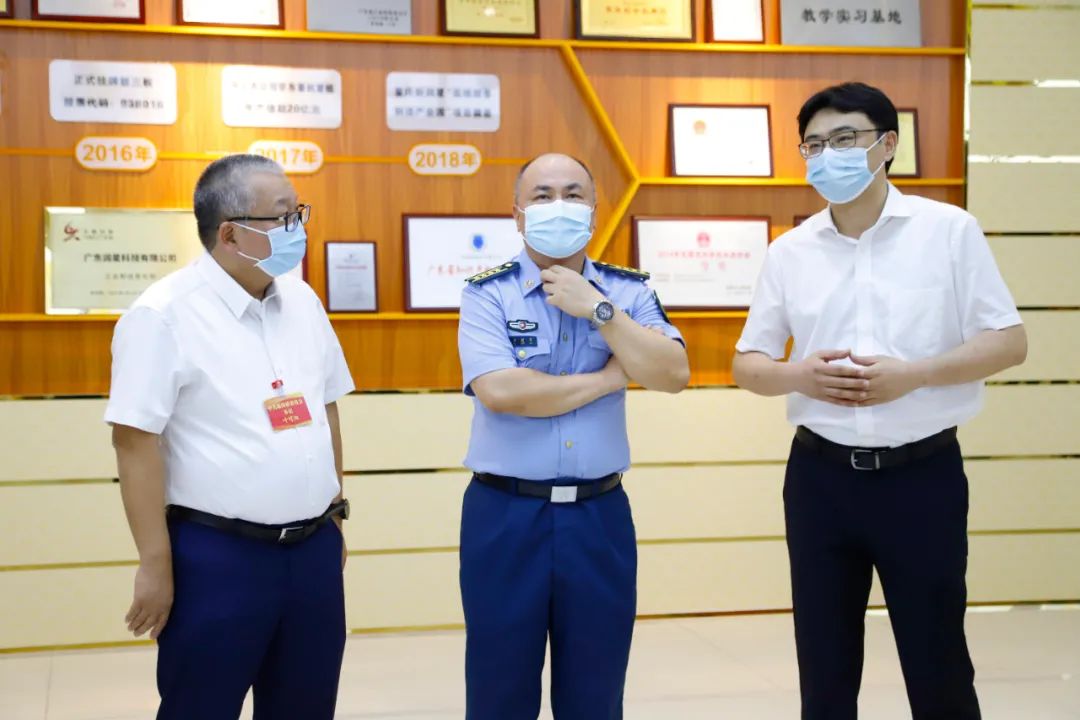 市委常委走訪潤星科技，關注企業穩健發展